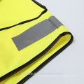 Heißer Verkauf gelbe Ingenieur Hallo Vis Arbeitskleidung Jacke ANSI hohe Sichtbarkeit Flourescent Reflektierende Sicherheitsweste mit Reißverschluss